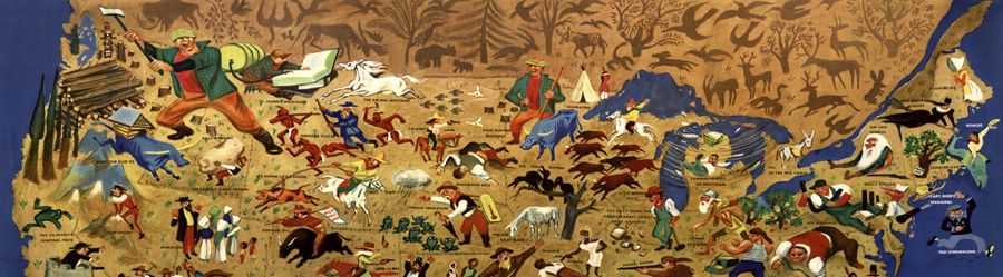 American Folklore by William Gropper, 1946