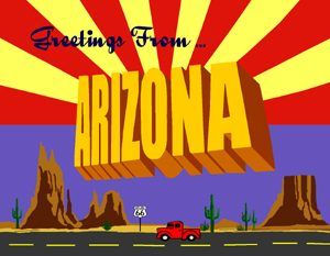 Arizona Postcard