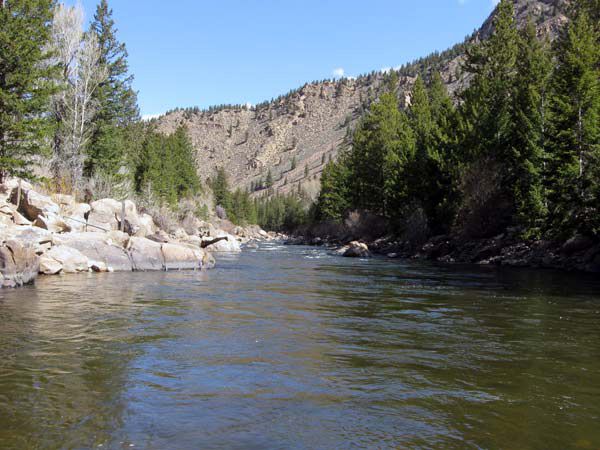 The Arkansas River below Granite, Colorado