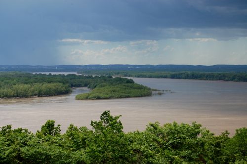 Beaver Island, site of old Kaskaskia, Illinois by Kathy Alexander.