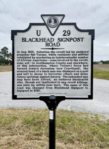 Blackhead Signpost Road, Virginia. Blackhead Signpost Road, Virginia.