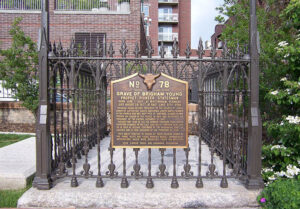 Brigham Young's Grave, courtesy Wikipedia.