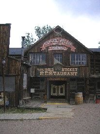 Restaurant-Saloon at the the "new" Buckskin Joe