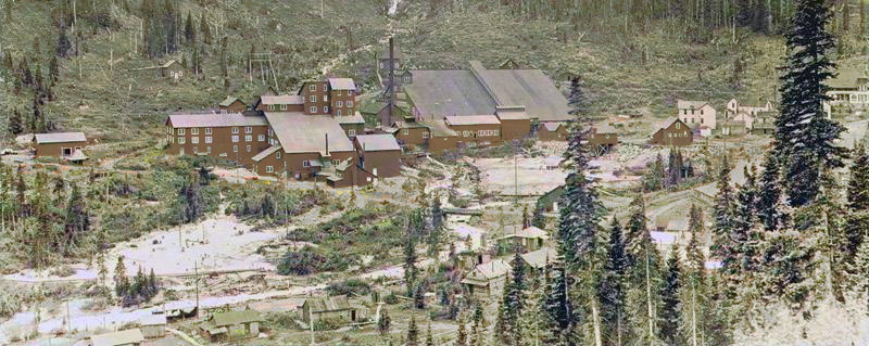 Camp Bird Mine near Ouray, Colorado.
