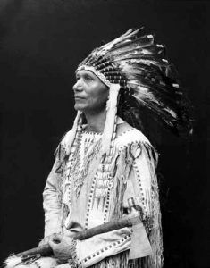 Charles Eastman in traditional Sioux clothing