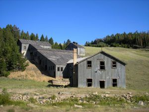 The Comet Mill in Montana was built during the town's second boom in the 1920s, Kathy Alexander.