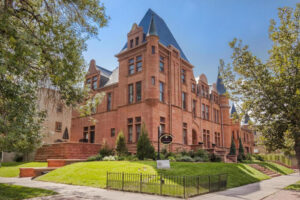 The Croke Mansion in Denver, Colorado was built by Thomas Croke, a state senator, merchant, and landowner in 1891. Today, the building operates as the Patterson Inn.