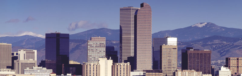 Denver, Colorado skyline by Carol Highsmith.