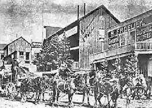 Elizabethtown, New Mexico Street Scene