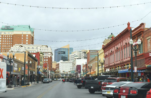 El Paso, Texas Street by Kathy Alexander.