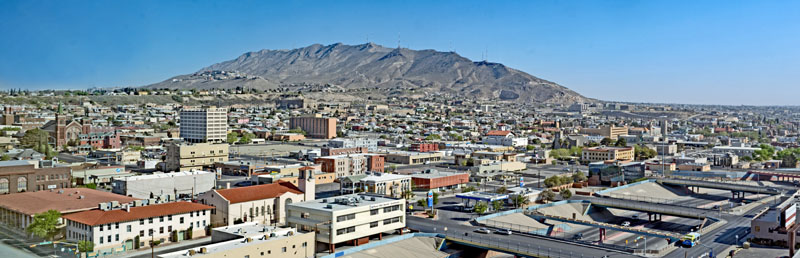 El Paso, Texas Skyline View by Carol Highsmith.
