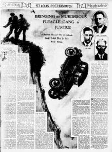 Fleagle Gang in the Newspaper