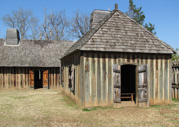 Fort St. Jean Baptiste, Louisiana, courtesy Wikipedia.