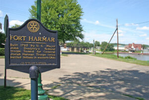 Fort Harmar, Ohio historic marker.
