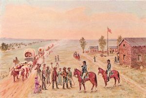 Fort Kearny, Nebraska by William Henry Jackson.