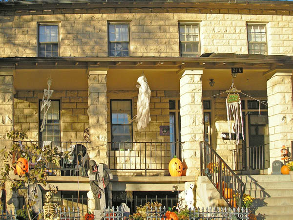Custer House at Fort Riley, Kansas by Kathy Alexander.