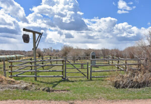 Site of Fort Supply, Wyoming.