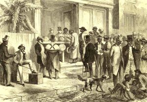 Freedmen Voting in New Orleans, 1867.