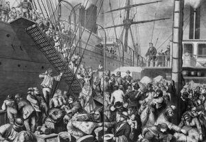 German Immigrants heading to New York