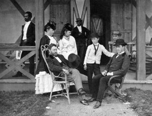 Ulysses S. Grant and his family, by Pach Brothers, 1870.