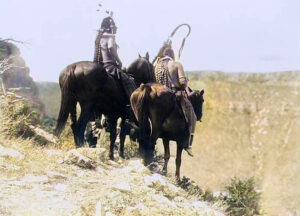 Indian Trackers by Edward S. Curtis.