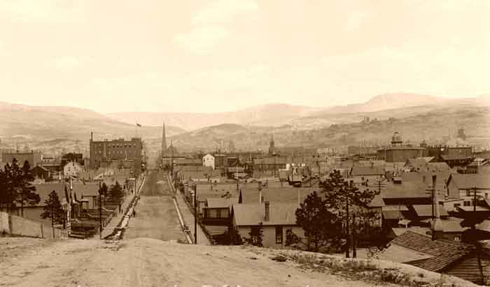 Leadville, Colorado in 1901 by William Henry Jackson.
