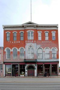 Tabor Opera House in Leadville, Colorado by Kathy Alexander.