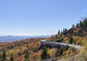 Linn Cove Viaduct, Blue Ridge Parkway near Linville, North Carolina by Carol Highsmith Linn Cove Viaduct, Blue Ridge Parkway near Linville, North Carolina by Carol Highsmith