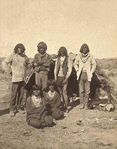 Maricopa Indians by Charles R. Savage, 1880.
