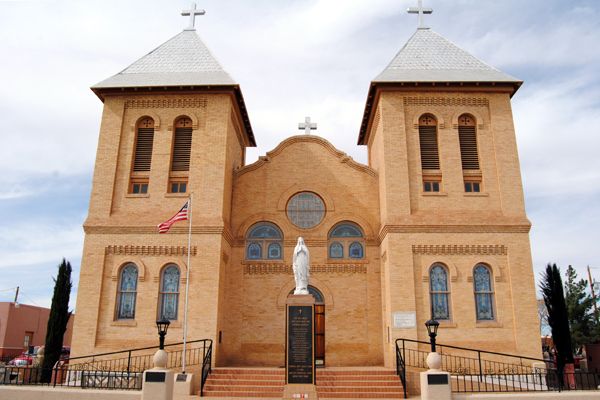 Mesilla, New Mexico Church by Kathy Alexander