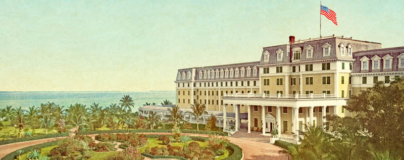 Royal Palm Hotel in Miami, Florida by Detroit Photographic Company, 1901.
