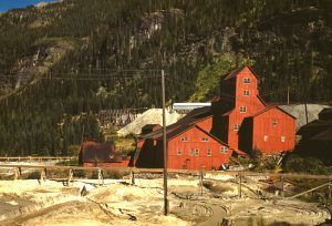 Mill at the Camp Bird Mine, Ouray County, Colorado, by Russell Lee, 1940