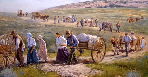 Mormon Handcart Pioneers