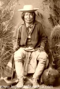 Nana, Apache War Chief by A.F. Randall, 1884