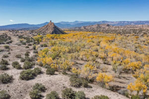 Ojo Calilente, New Mexica Area Landscape.