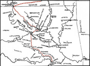 Trail of Blood on Ice.