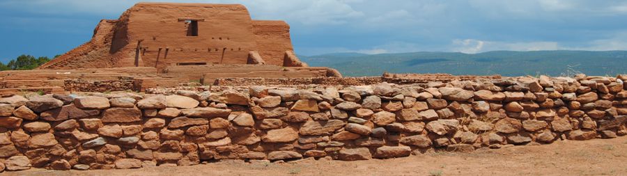Pecos Pueblo Mission, Pecos, New Mexico by Kathy Alexander