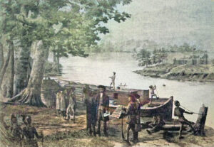 Rufus Putnam and the Ohio Company pioneers.