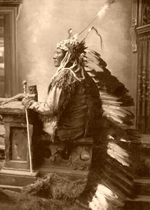Lakota Chief Rain-in-the-Face.