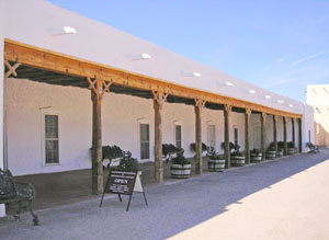 Los Portales Museum in San Elizari, Texas by Kathy Alexander.