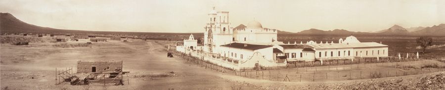 San Xavier Mission, Tucson, Arizona by the West Coast Art Co, 1913