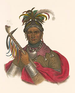 Seneca Chef Corn Planter by Frederick Bartoli, 1796.