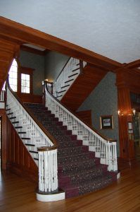 Stanley Hotel Stairway by Kathy Alexander