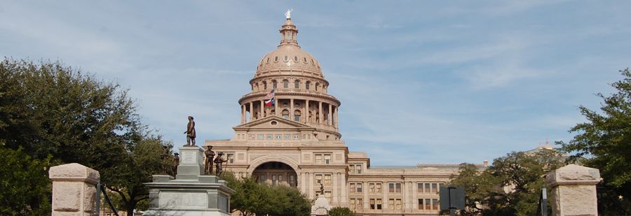 Texas Capitol in Austin by Kathy Alexander.