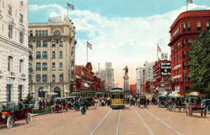 Trolley Square in Salt Lake City, Utah.