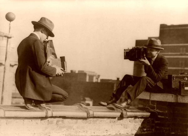 Two photographers early 1900
