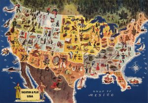 Vacation & Play Map.