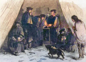 Utah Expedition Officers' Tent.