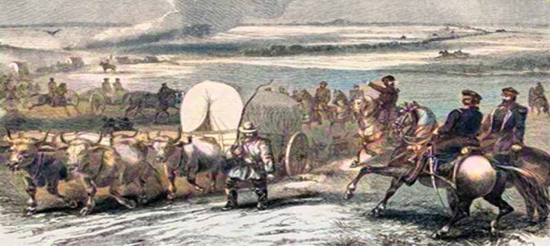 Utah Expedition by Harpers Weekly, 1858.