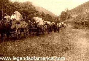 Wagon Train in Utah
